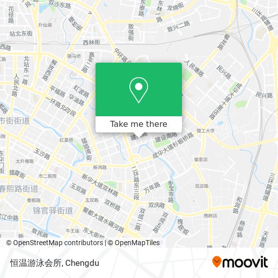恒温游泳会所 map