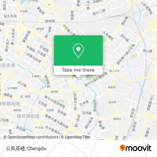 云凤茶楼 map