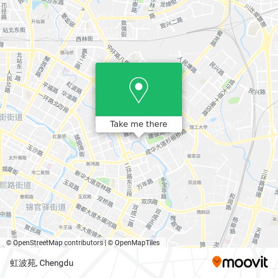 虹波苑 map