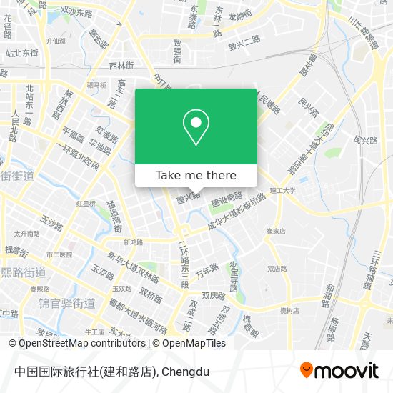 中国国际旅行社(建和路店) map
