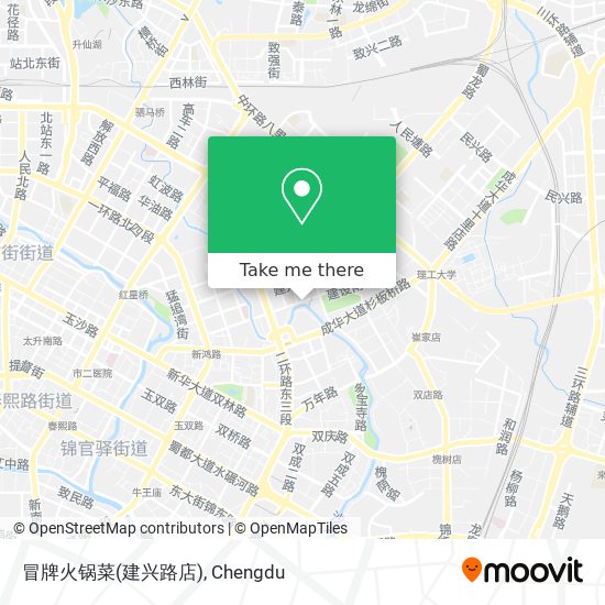 冒牌火锅菜(建兴路店) map