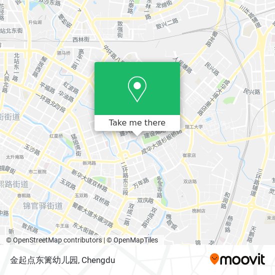 金起点东篱幼儿园 map