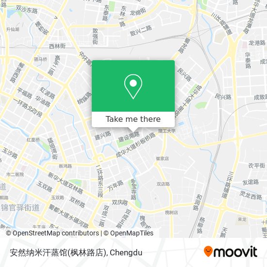 安然纳米汗蒸馆(枫林路店) map
