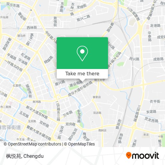 枫悦苑 map