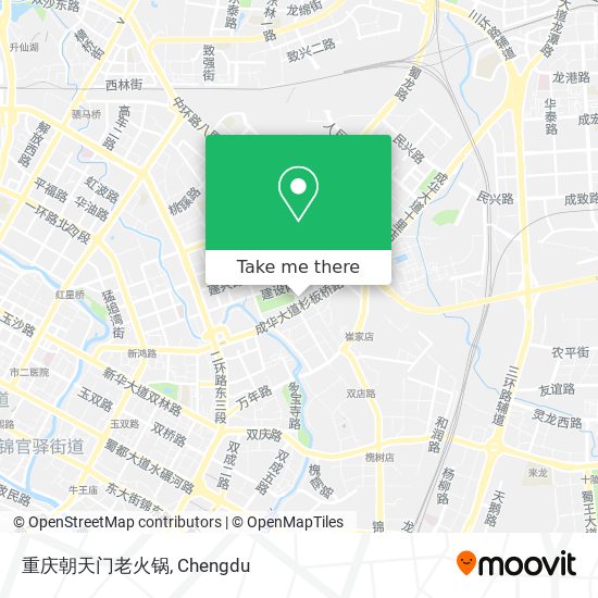 重庆朝天门老火锅 map