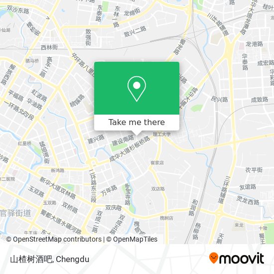 山楂树酒吧 map