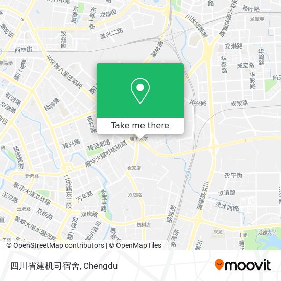 四川省建机司宿舍 map