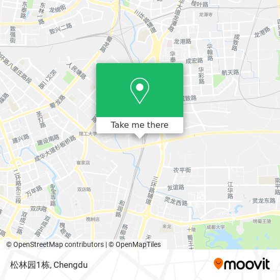 松林园1栋 map