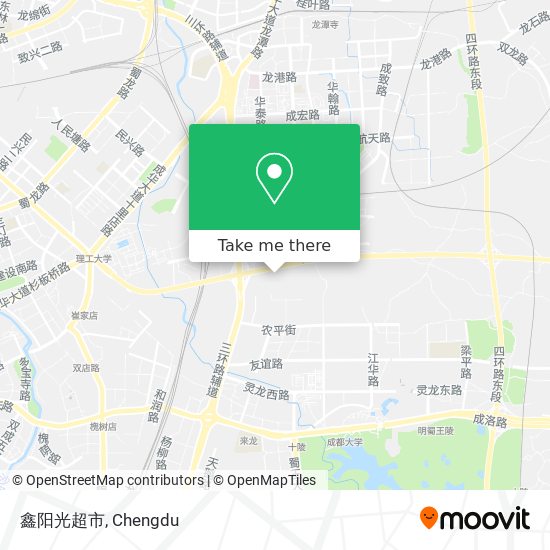 鑫阳光超市 map