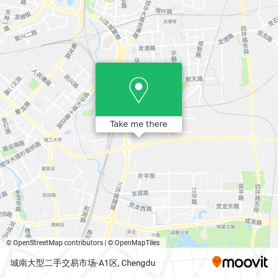城南大型二手交易市场-A1区 map