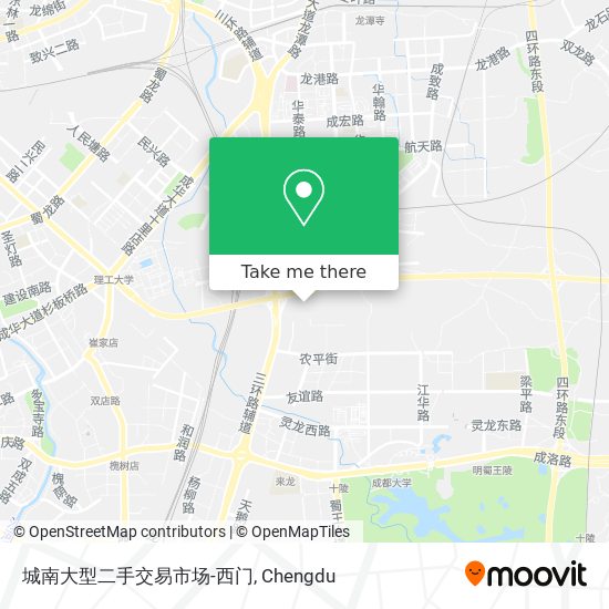 城南大型二手交易市场-西门 map