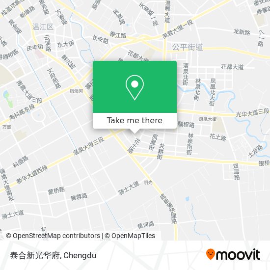 泰合新光华府 map