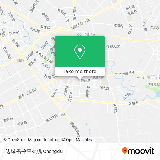 边城·香格里-3期 map