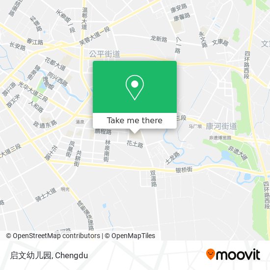 启文幼儿园 map