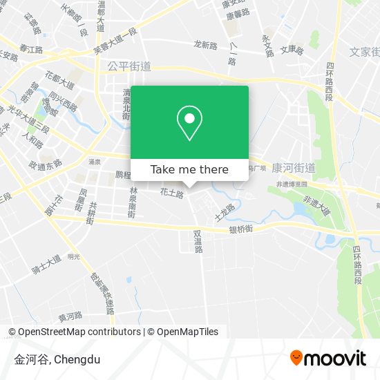 金河谷 map