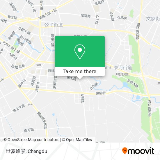 世豪峰景 map