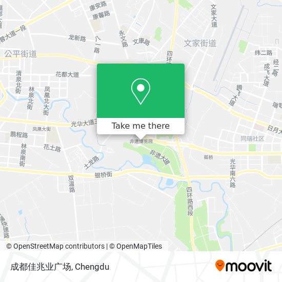 成都佳兆业广场 map