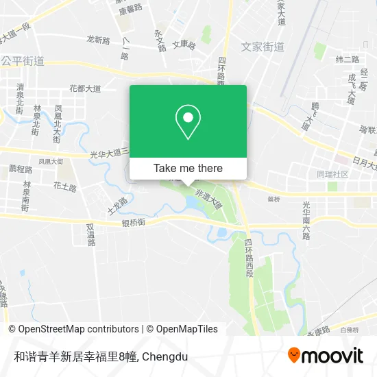 和谐青羊新居幸福里8幢 map