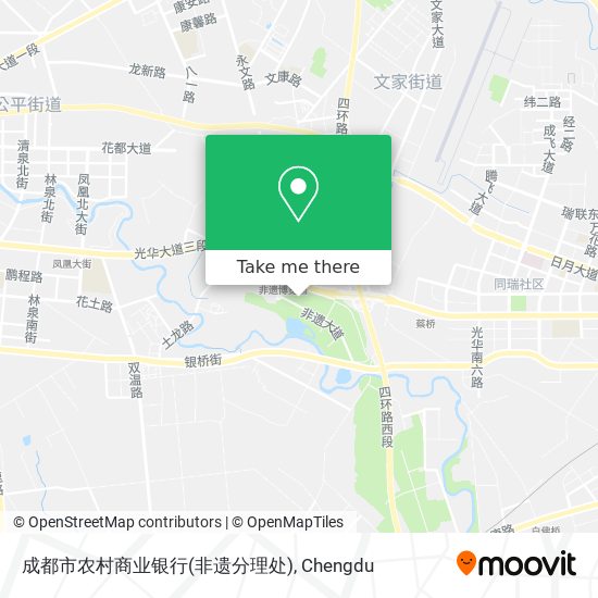 成都市农村商业银行(非遗分理处) map