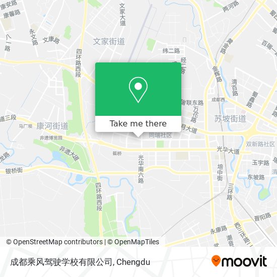 成都乘风驾驶学校有限公司 map