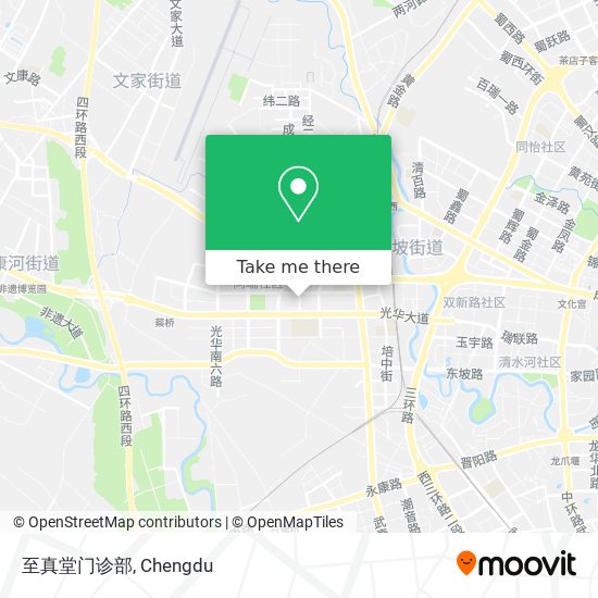 至真堂门诊部 map