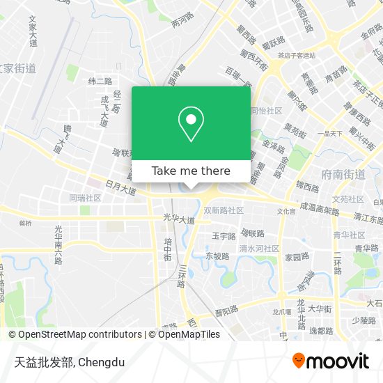 天益批发部 map