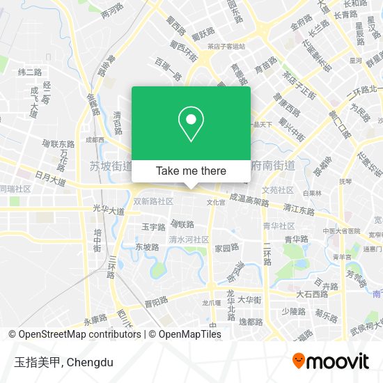 玉指美甲 map