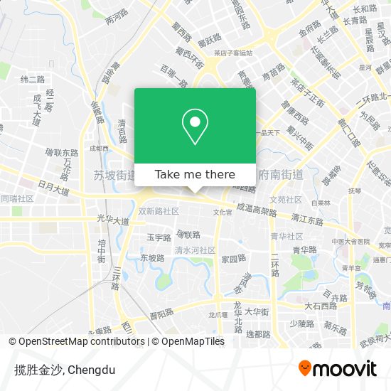 揽胜金沙 map