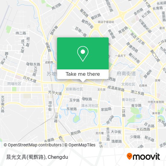 晨光文具(蜀辉路) map