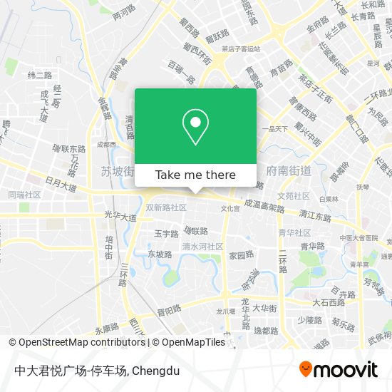中大君悦广场-停车场 map