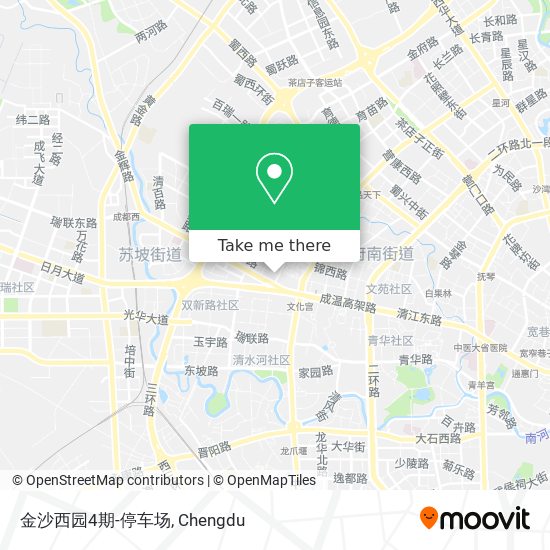 金沙西园4期-停车场 map