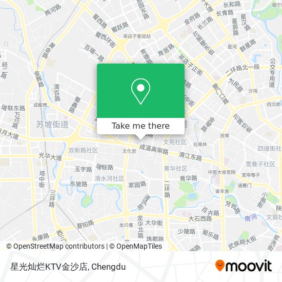 星光灿烂KTV金沙店 map