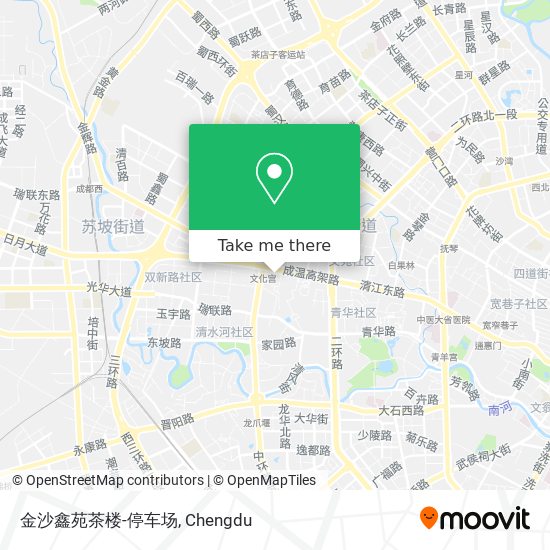 金沙鑫苑茶楼-停车场 map