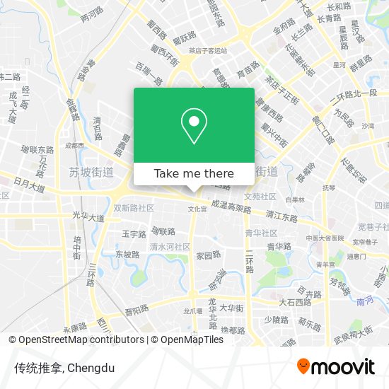 传统推拿 map