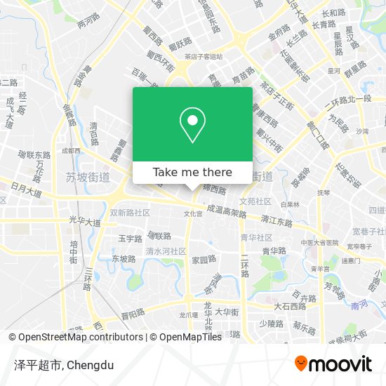 泽平超市 map