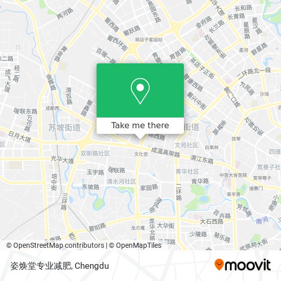 姿焕堂专业减肥 map