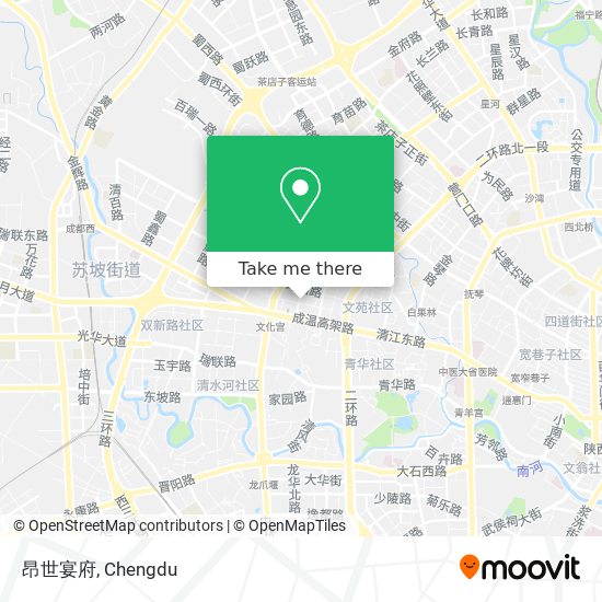 昂世宴府 map
