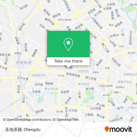 圣地茶楼 map