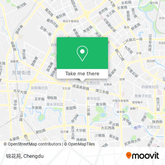 锦花苑 map
