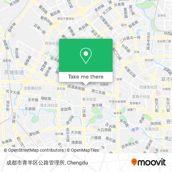 成都市青羊区公路管理所 map