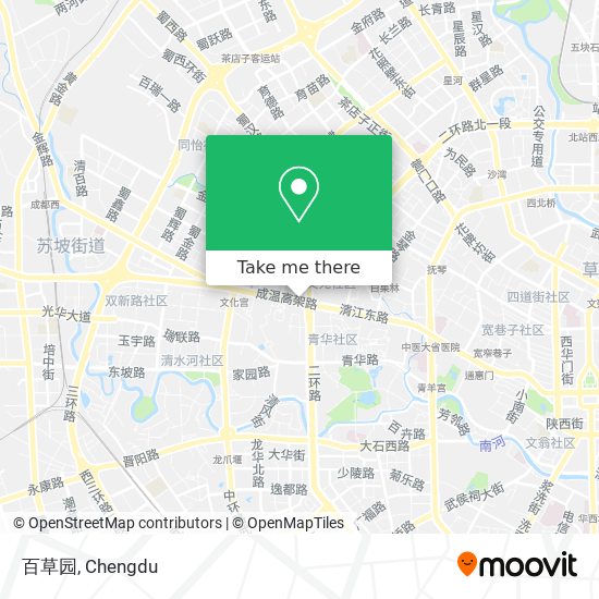百草园 map