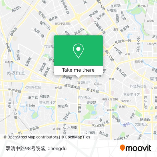 双清中路98号院落 map