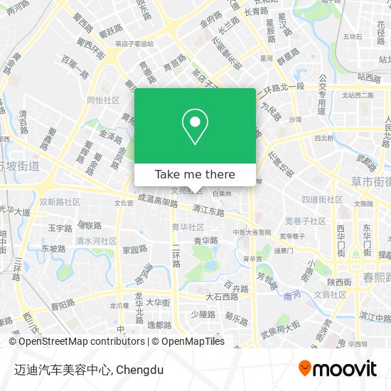 迈迪汽车美容中心 map
