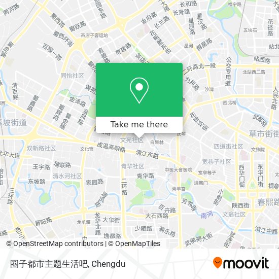 圈子都市主题生活吧 map