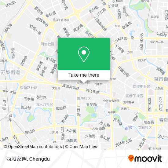 西城家园 map