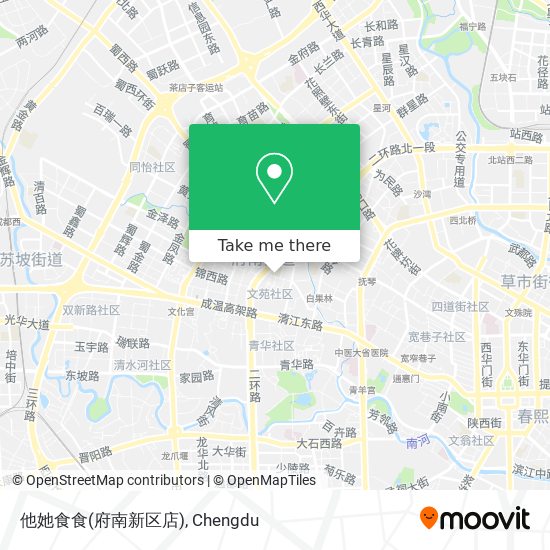 他她食食(府南新区店) map