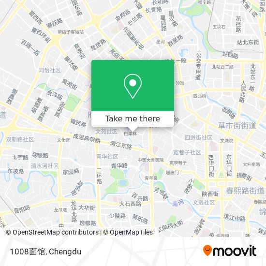 1008面馆 map