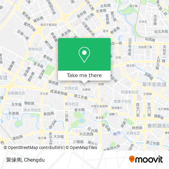 聚缘阁 map