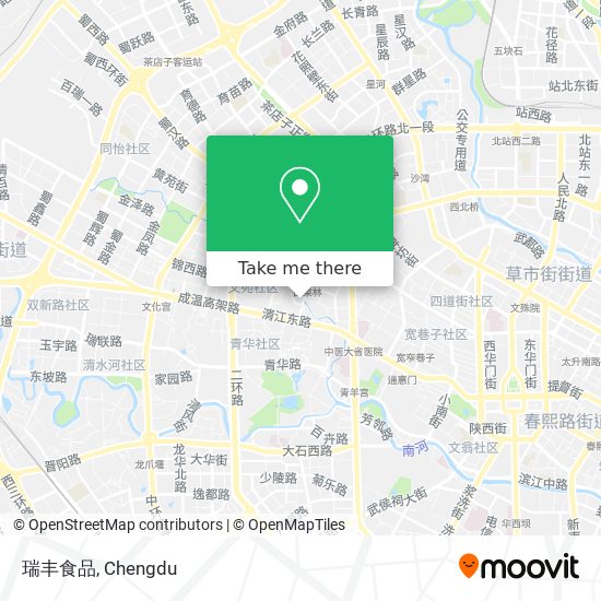 瑞丰食品 map