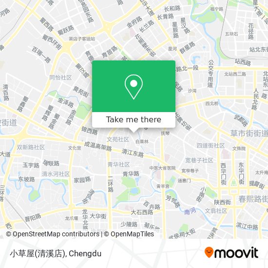 小草屋(清溪店) map